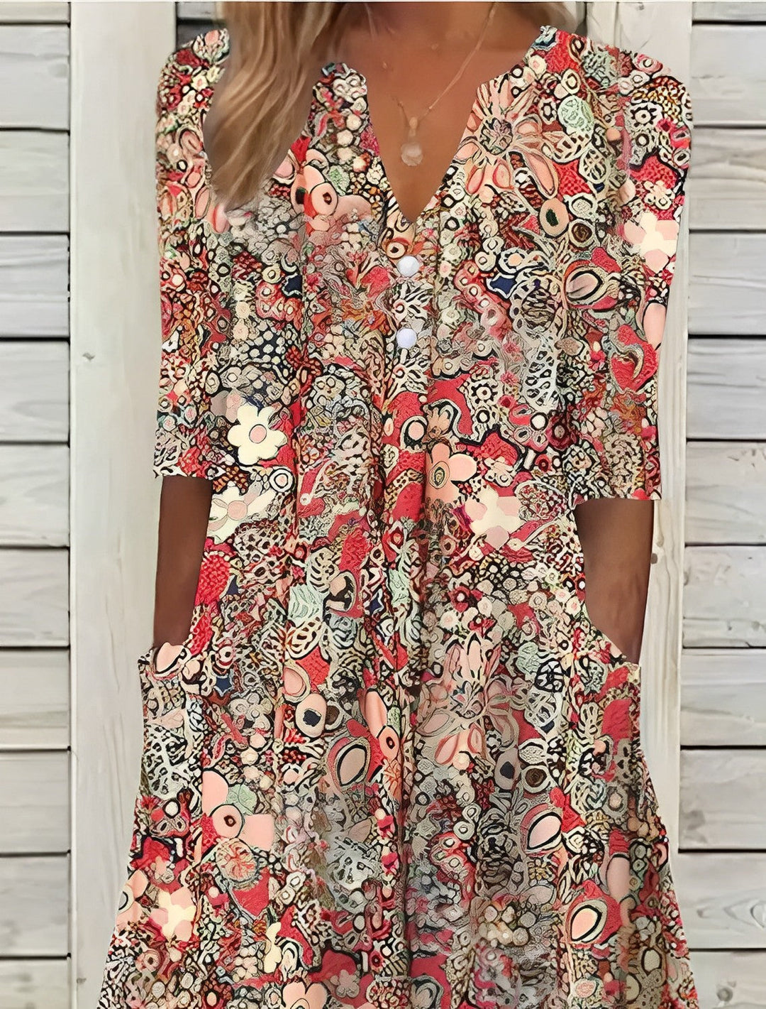 FLORAL DRESS