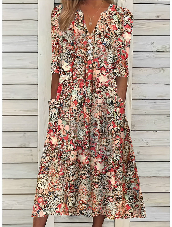 FLORAL DRESS